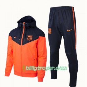 FC Barcelona Trenings Windrunner Set Oransje 2018/19